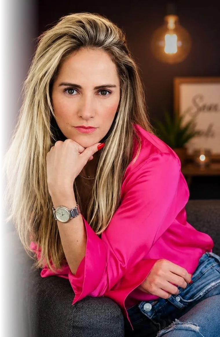 Bruna Portolima em ambiente acolhedor
